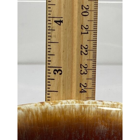 Set of 2 Vintage Hull Oven Proof USA With Handle and Lid Brown Drip Glaze 8 Oz - Picture 13 of 13